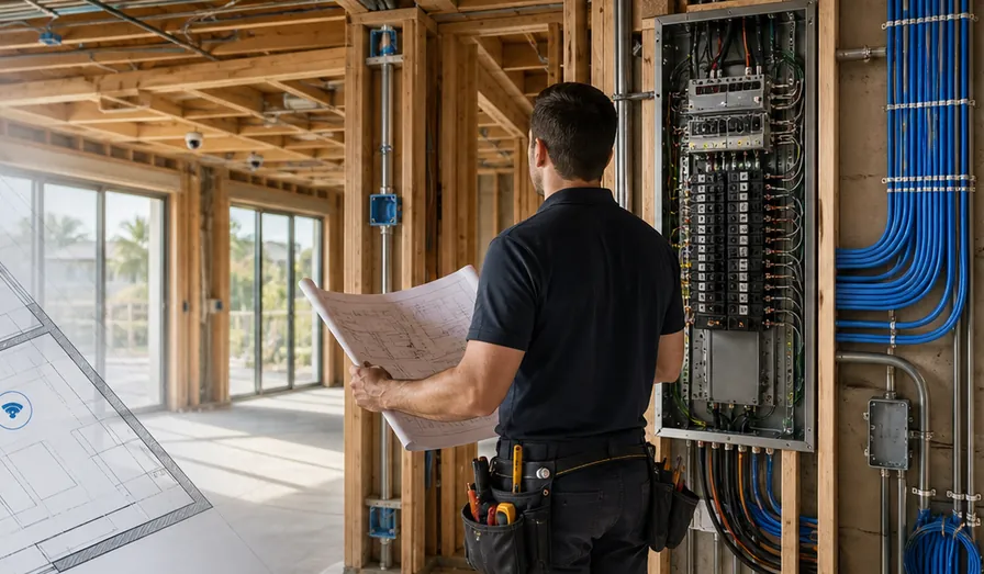Exemplo de aplicação prática de Planejamento de automação durante a construção