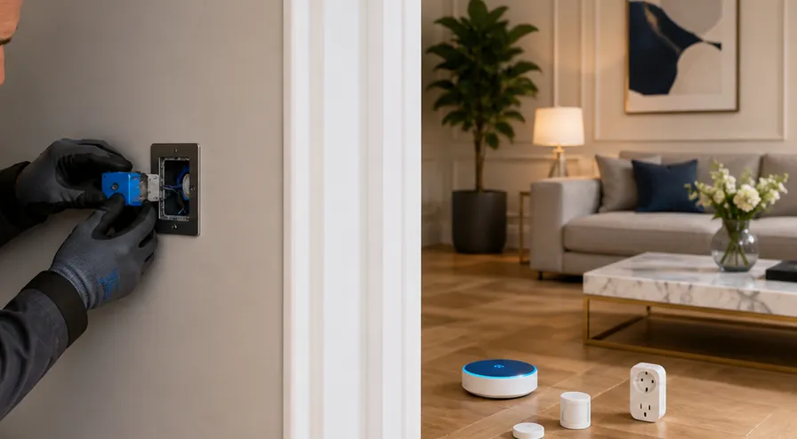 Exemplo de aplicação prática de Como automatizar uma casa pronta sem grandes reformas