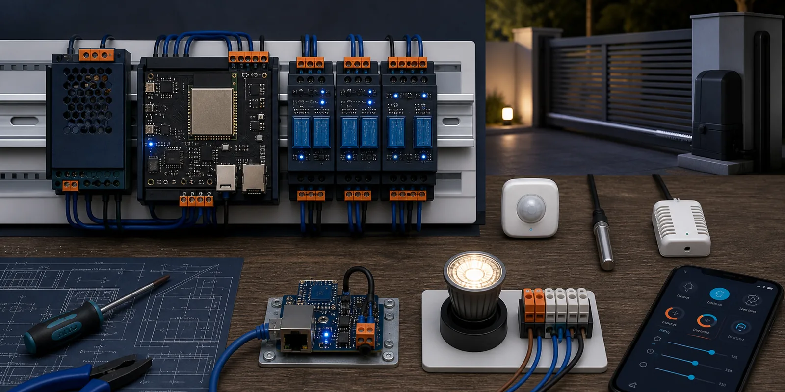 Imagem principal sobre Automação personalizada com ESP32